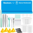 Set di strumenti per resina Resiners & Steve