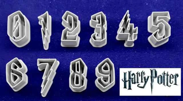 Harry Potter. 26 Lettere. Stampo Cutter Alfabeto