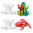 Resiners® Stampo in silicone a forma di rana per resina