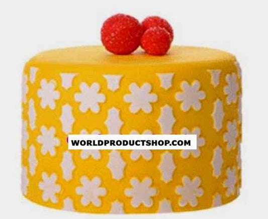 Fiori. Stampo in silicone per decorazioni a rilievo. Modecor