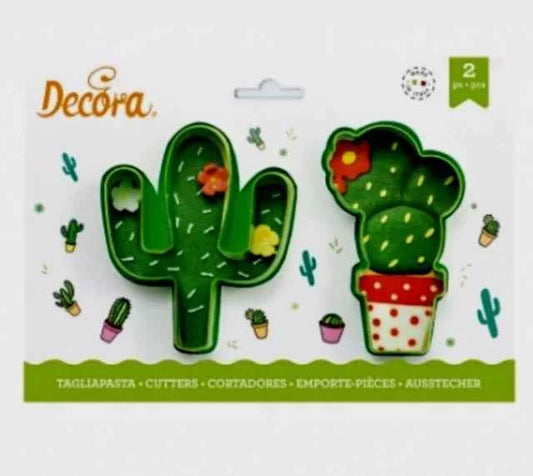 Cactus. Set di 2 tagliapasta. Decora