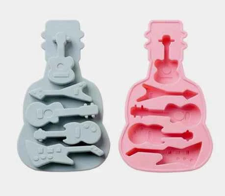 Chitarra in vari modelli. Stampo in silicone