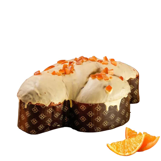 Colomba Artigianale Farcita con Crema all'Arancia di Sicilia 1kg