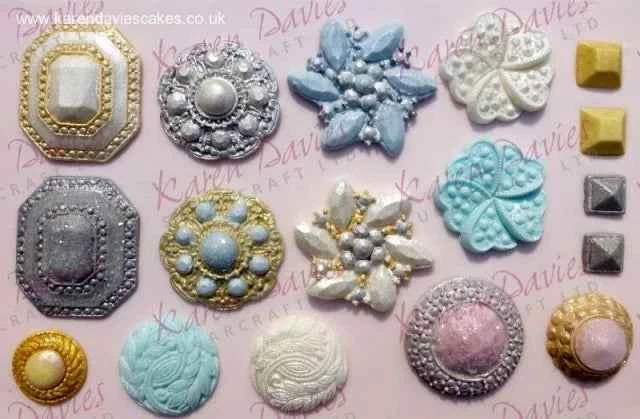 Gemme e Diamanti per Cioccolatini e Caramelle. Stampo Wilton