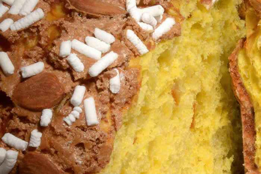 Colomba di Pasqua artigianale Classica con Mandorle – lievitazione naturale – 750gr