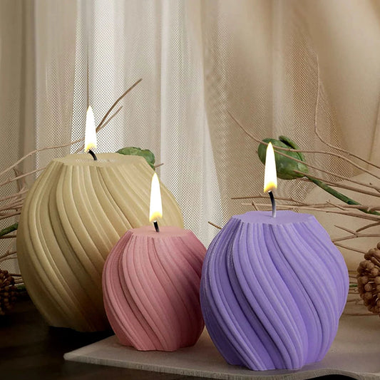 Vaso Artistico a Onda per Candele