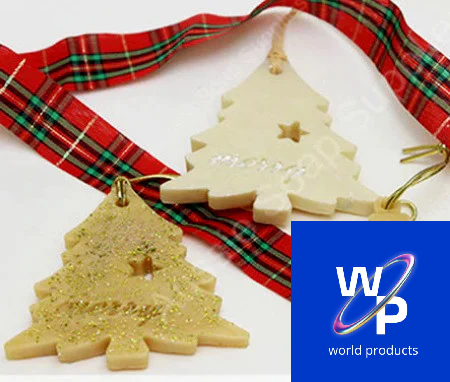 Albero di Natale con foro. Stampo in silicone