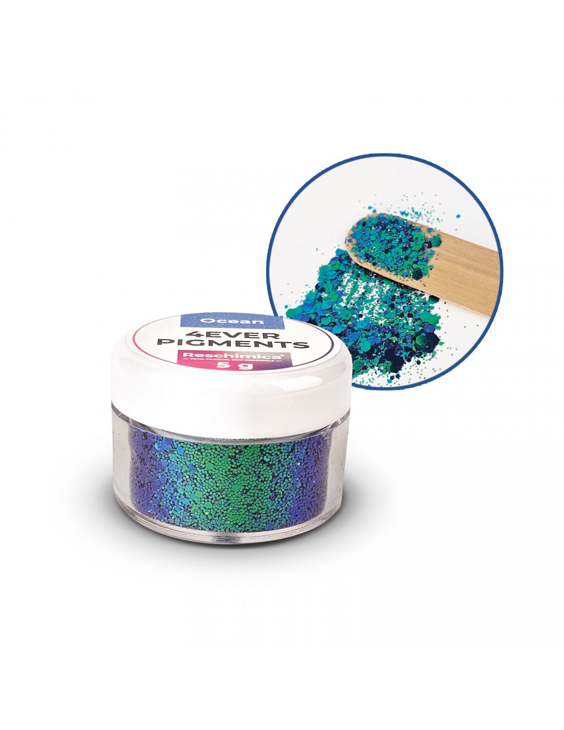 GLITTER CHAMELEON - Brillantini per decorazioni Resina e nail art, effetto brillante e scintillante (5gr)