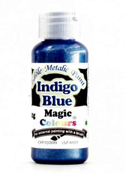 Nero. Colorante Metallizzato per Pittura. Black. Kosher e Gluten Free. Magic Colours