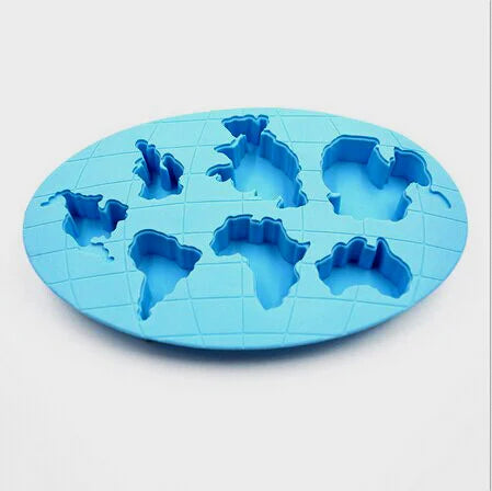Tutti i Continenti. Stampo in silicone