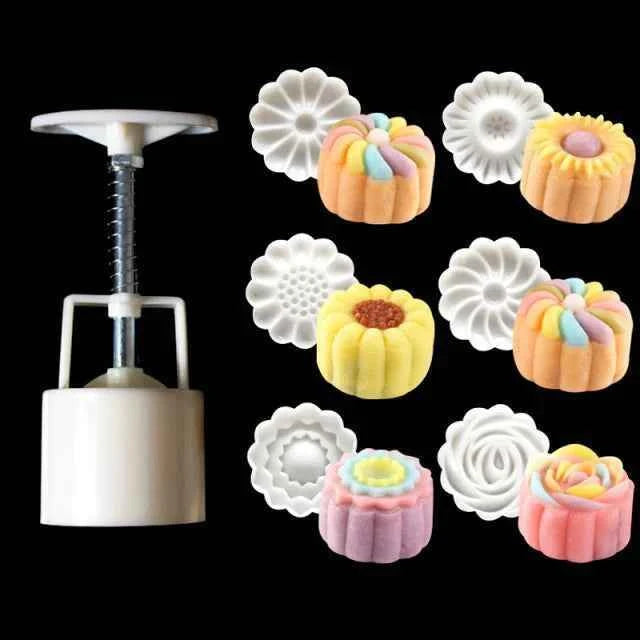 ROUND. Stampo Tondo in silicone con 2 impronte