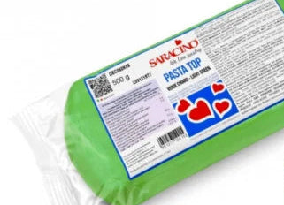 Verde Chiaro 500 gr. Pasta di zucchero Top Saracino