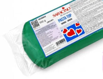 Verde 500 gr. Pasta di zucchero Top Saracino