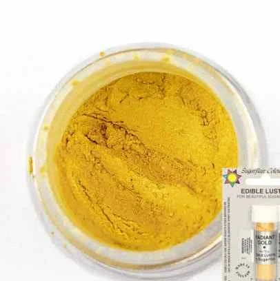 Oro Radiante Perlescente. Colorante concentrato in polvere. Sugarflair