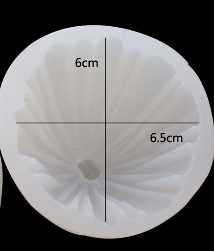 Abito da Sposa Principessa. Stampo in silicone anche per candele