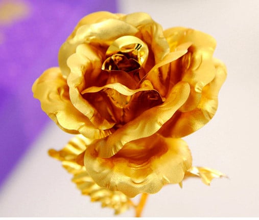 24 Carati Rosa D'oro in elegante scatola regalo