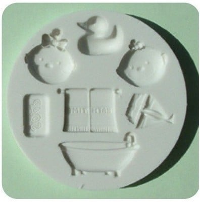 Bagnetto Neonato. Stampo in silicone