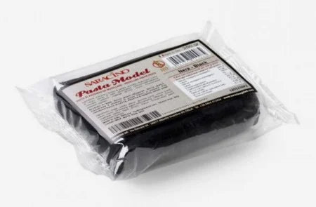 250 gr. Nero. Pasta di zucchero Model Saracino. Gluten Free