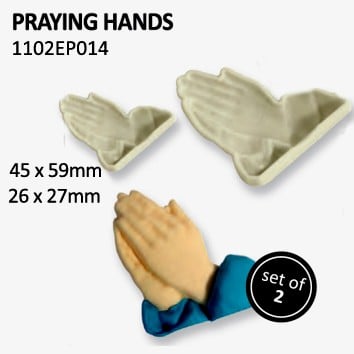 Mani che Pregano. Stampo Tagliapasta Jem. Praying Hands