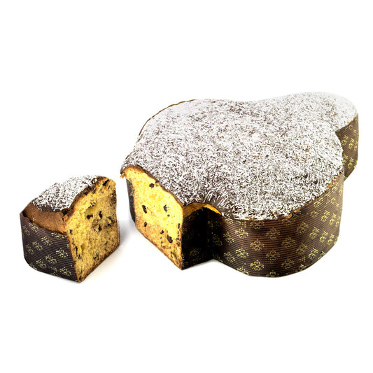 Colomba con Cocco e Cioccolato. WORLD PRODUCTS SHOP. By Chef Giovanni Pantaleo