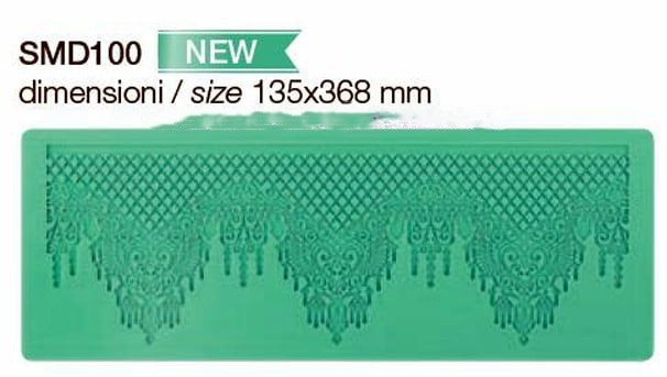 Nuovissima Greca in silicone per decoro Linea Magic Decor SMD100 Pavoni.