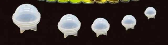 Bolle 3/D. Fantastico set di 5 Bolle 3/D