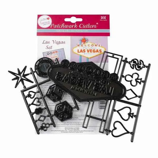 Las Vegas e Poker. Stampo Tagliapasta Patchwork Cutter