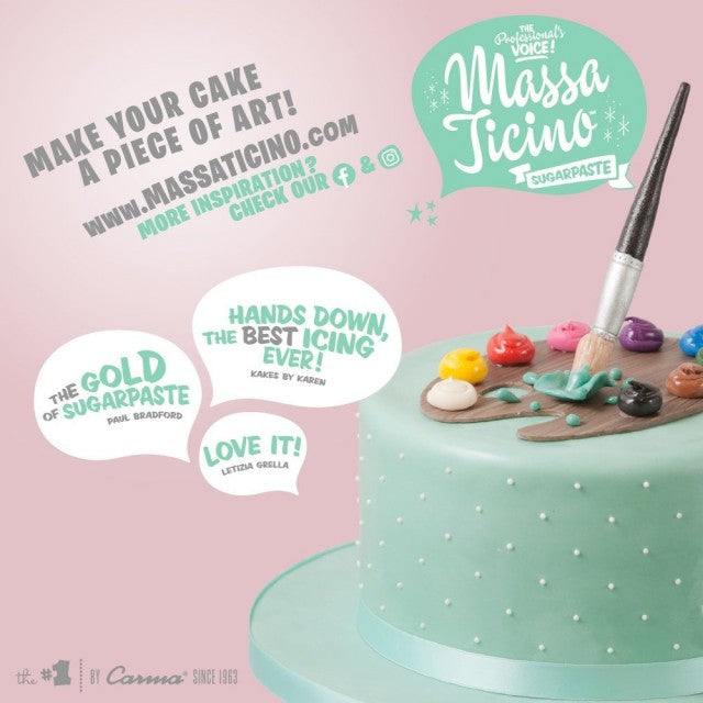 Nera Massa Ticino. Per Copertura e Modellaggio. Sugarpaste - Pitch Black 1 kg. Senza Glutine.