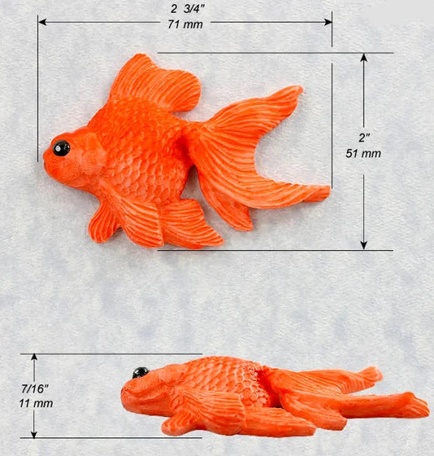 Pesce Goldfish. Stampo silicone