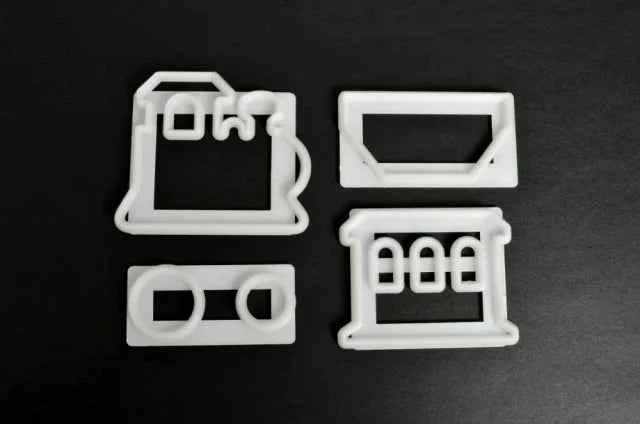 Treno. Stampo in silicone Platinico