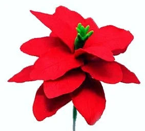 Stella di Natale. Poinsettia. 10 Stampi. JEM