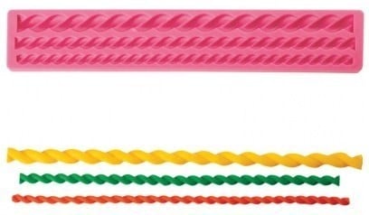 Treccia. Grande Stampo in silicone ST02 Special Day Collane Pavoni.