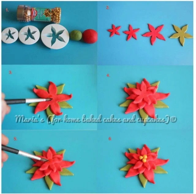 Stella di Natale. Stampo espulsione