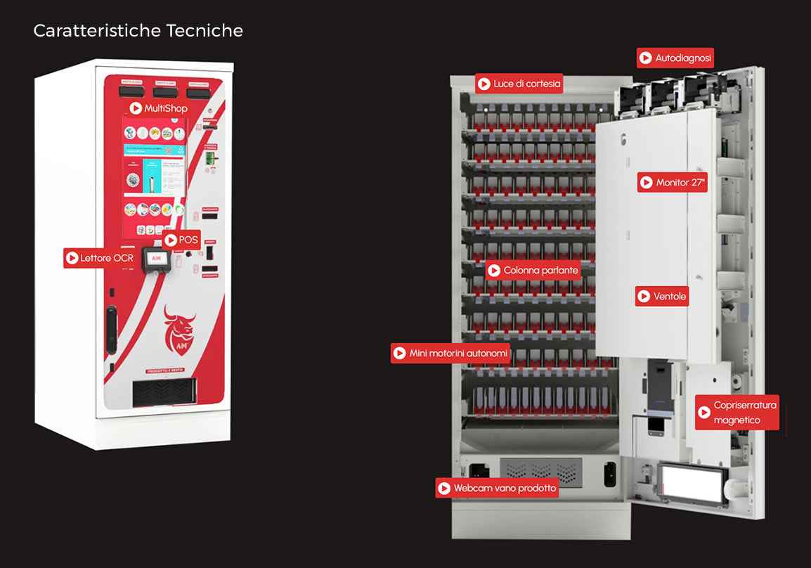 DISTRIBUTORE SIGARETTE E TABACCHI SPARTAN MEDIUM