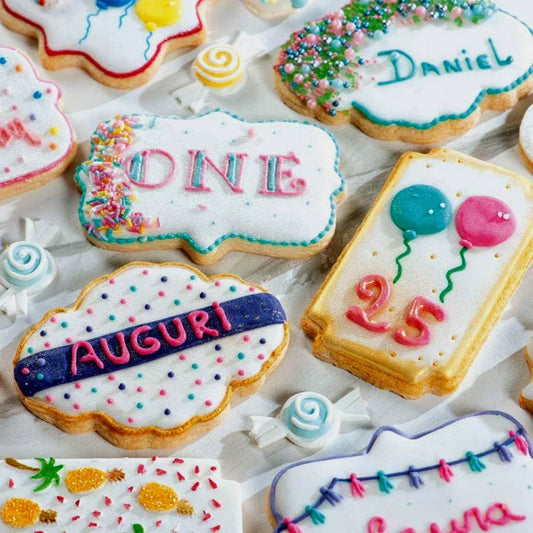 Cornice. Set di 4 Stampi Tagliapasta. Decora