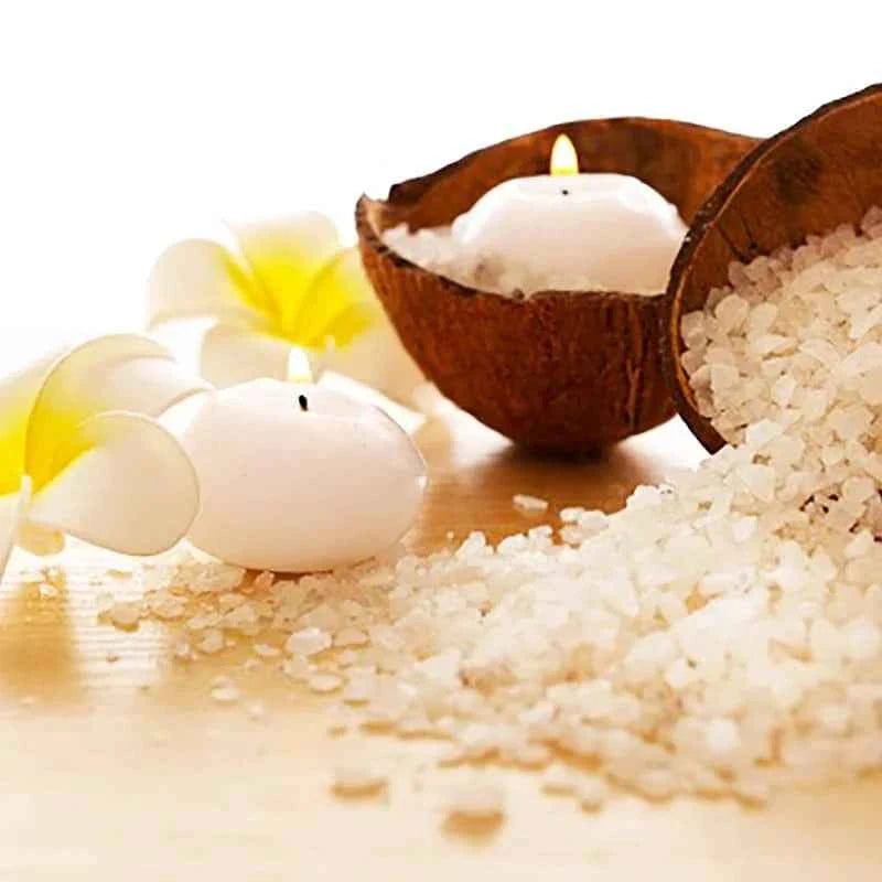 Cera di Cocco per Candele VERGINE in PEZZI per Contenitori e Tart.