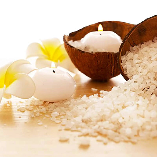 Cera di Cocco per Candele VERGINE in PEZZI per Contenitori e Tart.