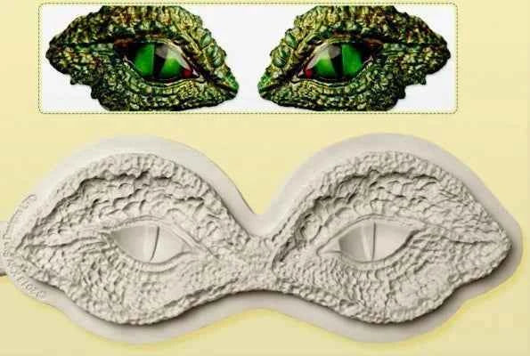 Occhi Drago Dinosauro. Spettacolare stampo extra large in silicone di 20 cm