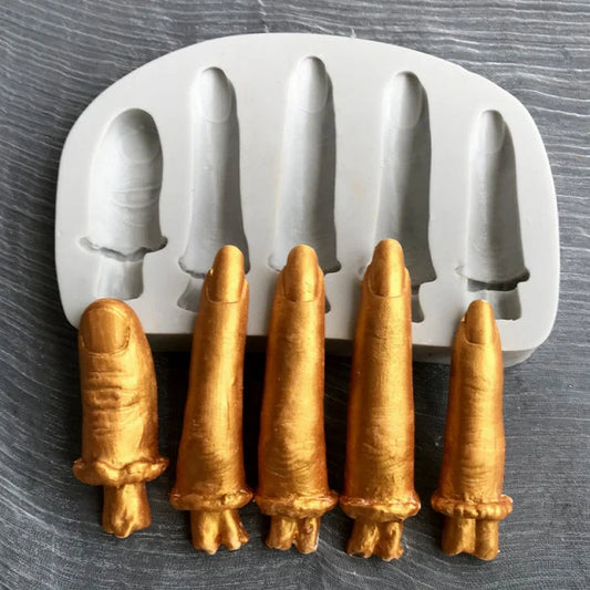 10 or 15 cm column with thin lines. Silicone mold also for candles.