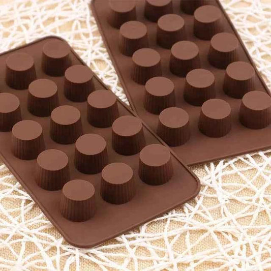 15 Bicchierini. Stampo in silicone