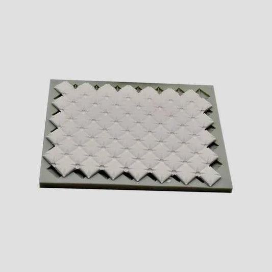 Trapunta incrociata. Stampo in silicone effetto Diamante.