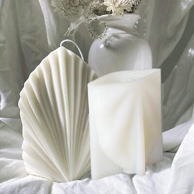 Grande Corallo dritto Stilizzato Geometrico di 14.7 cm. Stampo Mare anche per Candele