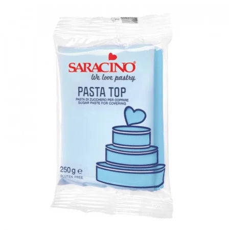 Celeste baby. Pasta di zucchero Top Saracino 250 gr.