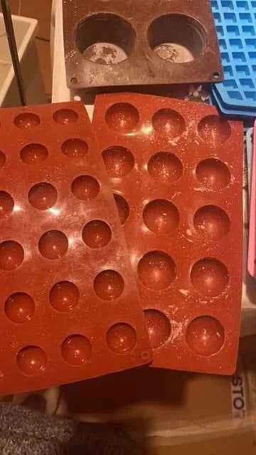 SCATOLA VELLUTO TORTORA CON BORDO ORO
