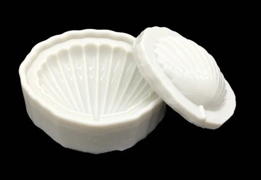 Ostrica da Perla. Conchiglia di mare in alta definizione. Doppio Stampo in silicone