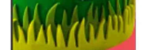 Bordo Erba e Prato. Stampo Tagliapasta