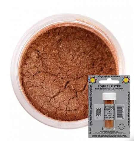 Bronzo Perlescente. Colorante concentrato in polvere. Sugarflair