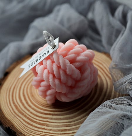 Ball of Wool. Silicone mold also for candles.