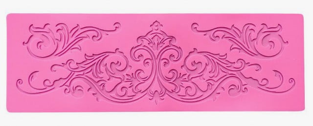 Grande stampo Bordo Decorativo di 35 cm in silicone