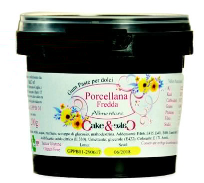Porcellana Fredda Alimentare per Petali Finissimi e Trasparenti! Gum Paste Bianca per Fiori
